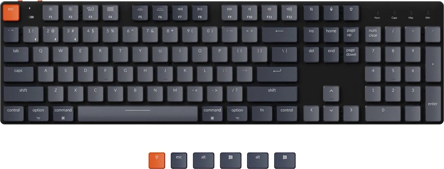 Клавиатура Keychron K SE Optical Red RGB Hot Swap WL UA Black K SEE KEYCHRON купить Elmir