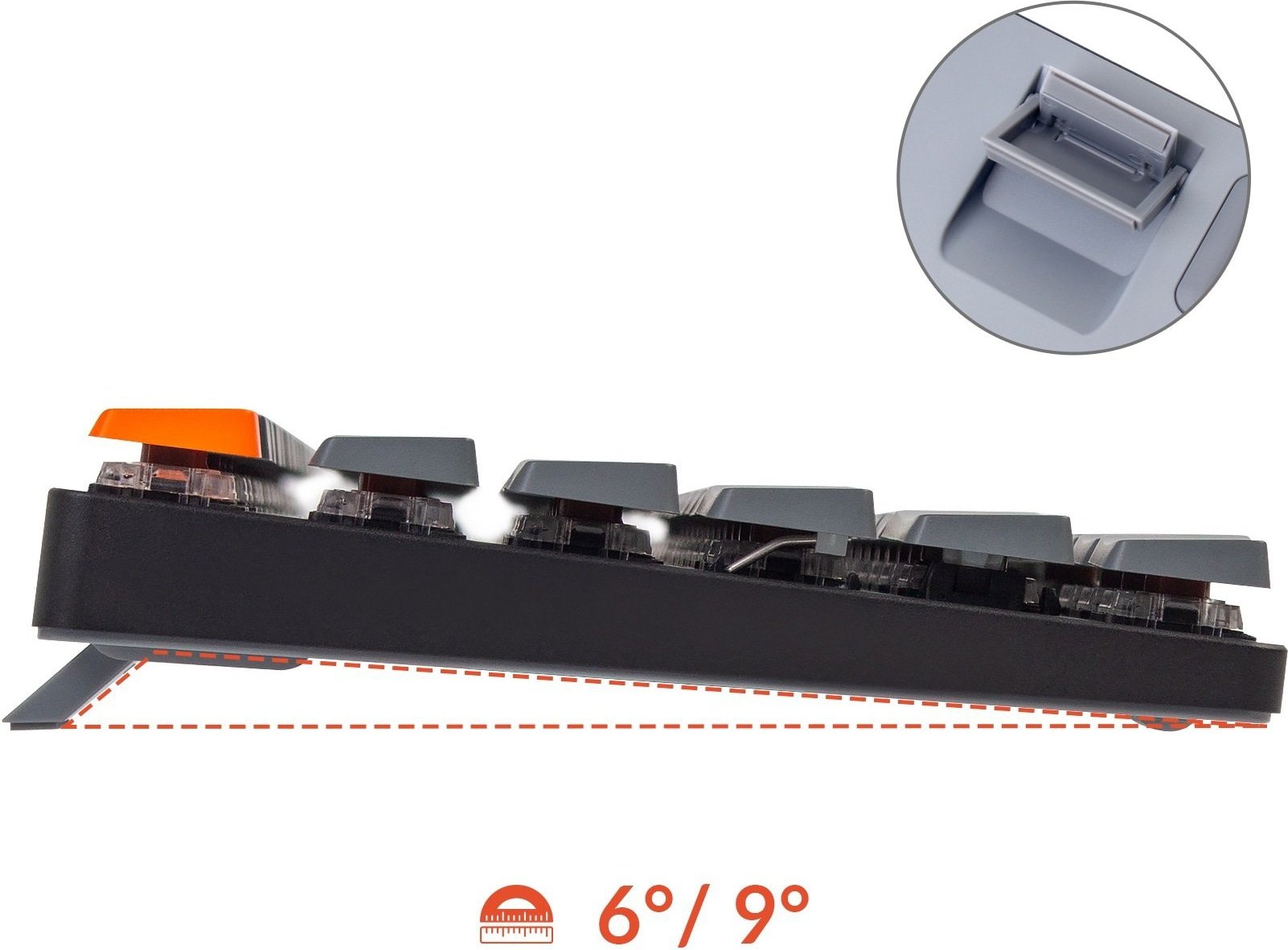 Клавиатура Keychron K1SE Optical Banana RGB Hot Swap WL UA Black K1SEE4 KEYCHRON купить