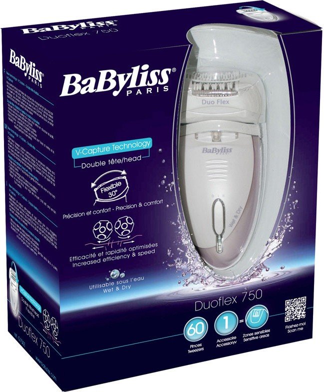 Эпилятор BaByliss G750E купить | ELMIR - цена, отзывы, характеристики
