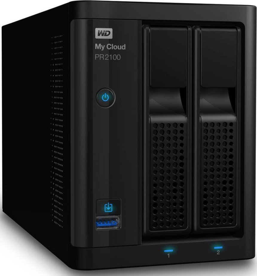 Сетевое хранилище NAS WD My Cloud Pro PR2100 4TB (WDBBCL0040JBK-EESN ...
