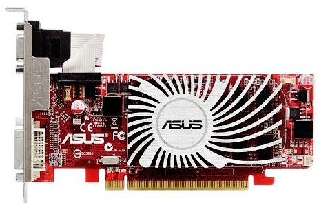 Видеокарта Asus PCI-E Radeon HD6570 1GB DDR3 (EAH6570/DI/1GD3(LP