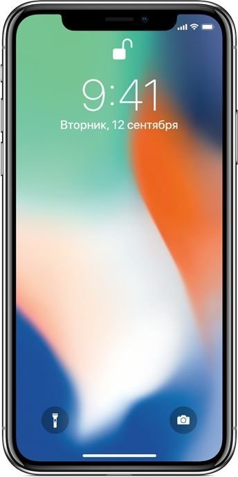 Мобильный телефон Apple iPhone X 256GB A1865 Silver купить
