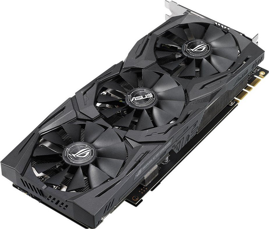 Видеокарта PCI-E GeForce GTX1070 Ti 8GB DDR5 Asus (ROG-STRIX-GTX1070TI ...