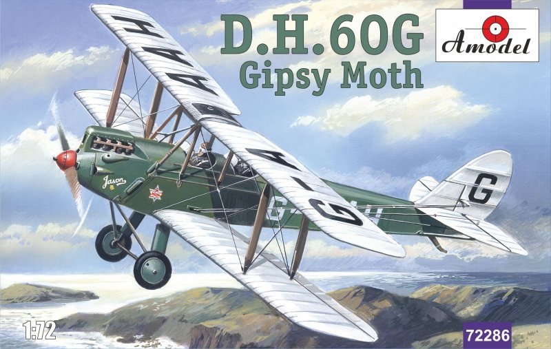 72285 amodel 1/72 биплан dh60x. D h 60. двухместный биплан dh. De havilland d. 60 moth.