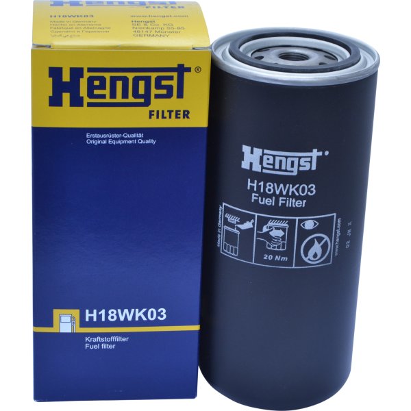 Фильтр топливный Hengst H18WK03 купить | ELMIR - цена, отзывы ...