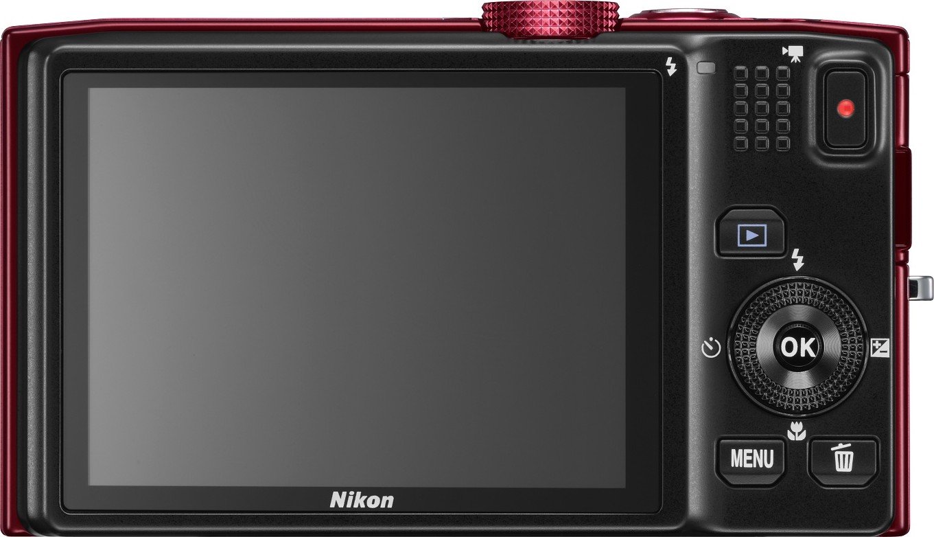 Цифровая фотокамера Nikon Coolpix S8200 Red купить | ELMIR - цена