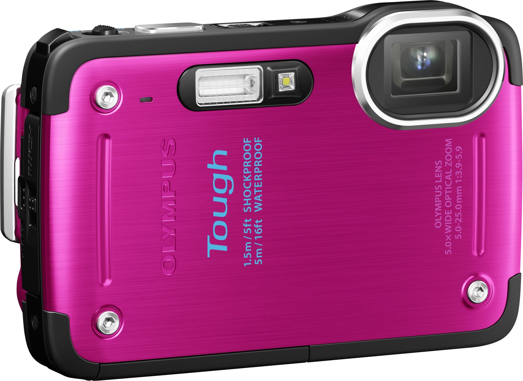 OLYMPUS Tough TG-620 ホワイト/ピンク Цифровая фотокамера Olympus TG-620 Pink (Waterproof - 5m) купить