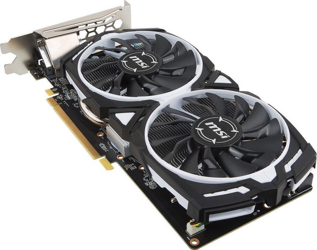 Видеокарта MSI PCI-E Radeon RX 570 8GB DDR5 (RX 570 ARMOR 8G OC ...