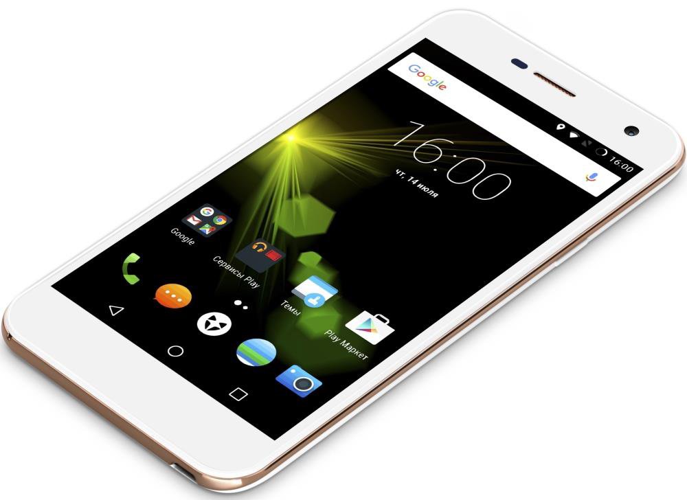 Мобильный телефон Wileyfox Spark X Dual Sim White купить | ELMIR - цена ...
