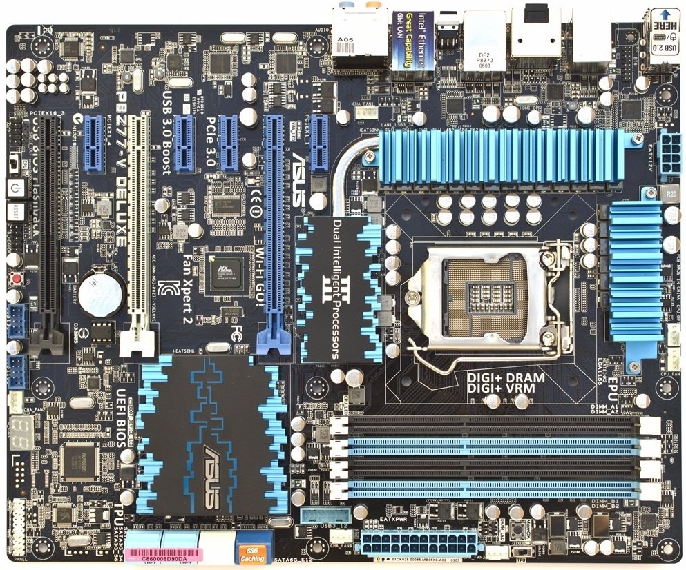 Материнская плата Asus P8Z77-V Deluxe s-1155 Z77 купить | Elmir - цена ...
