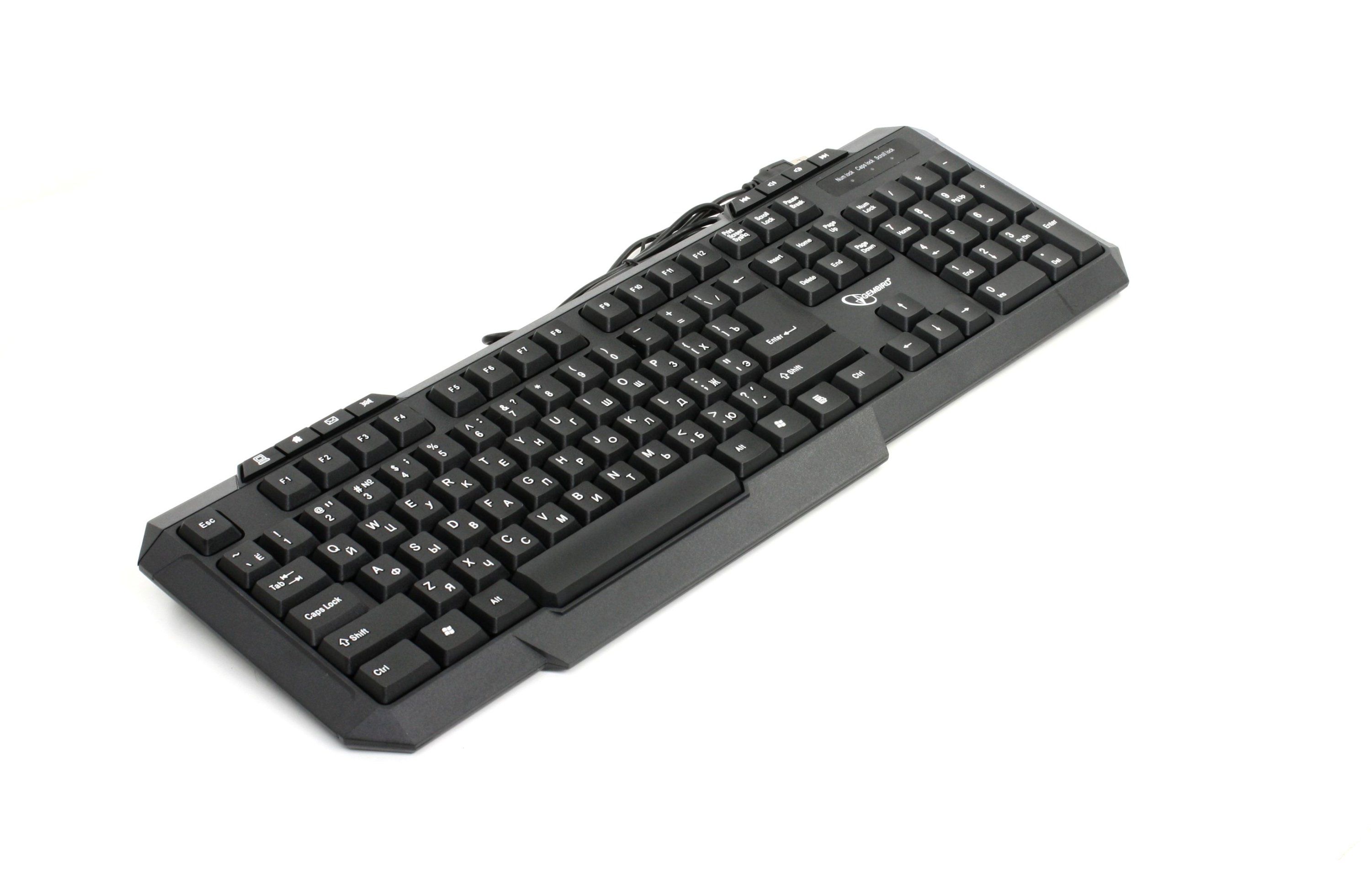 Клавиатура Gembird KB-UM-105-RU Black USB купить | Elmir - цена, отзывы ...