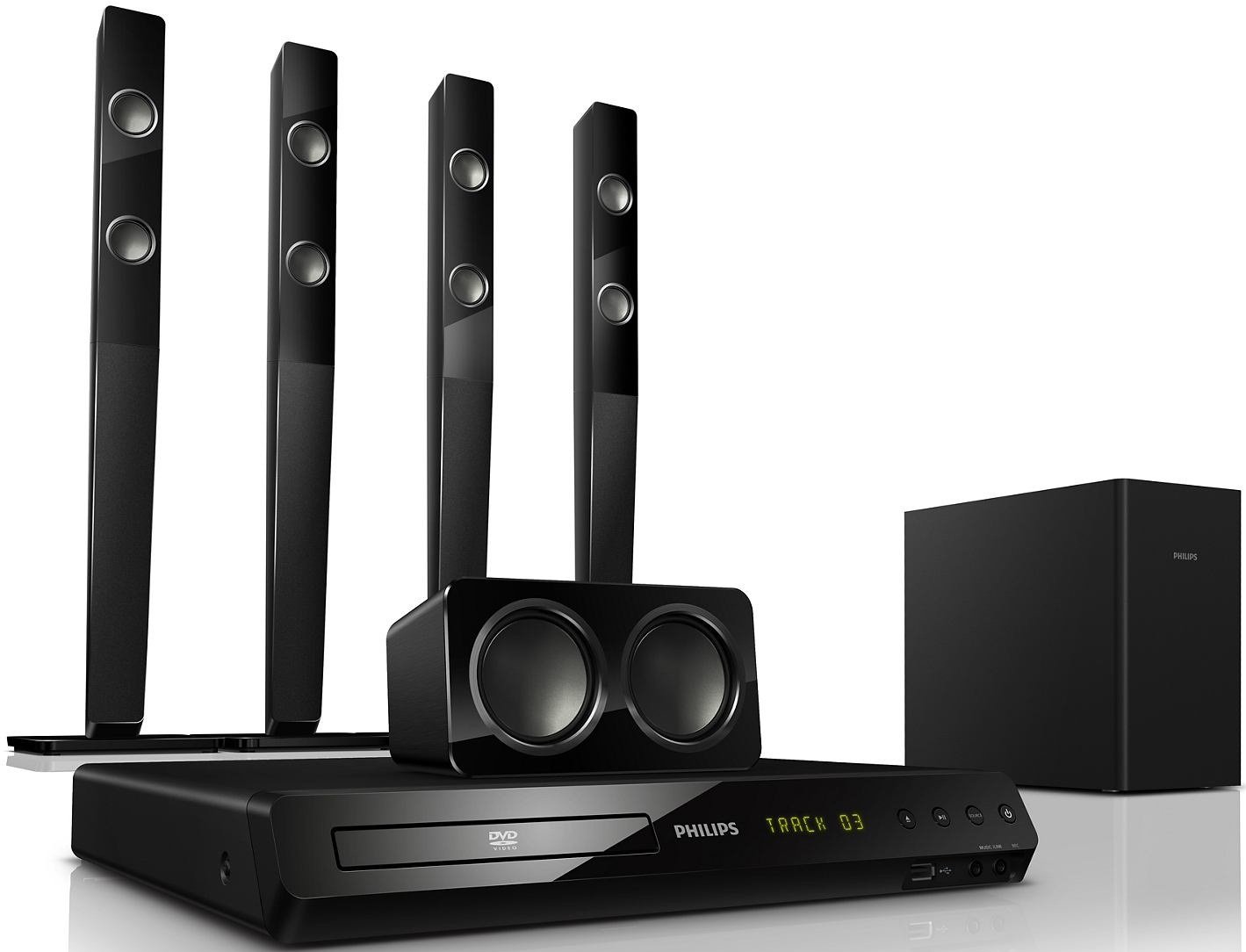 Домашний кинотеатр Philips HTS3539/51 купить | ELMIR - цена, отзывы ...