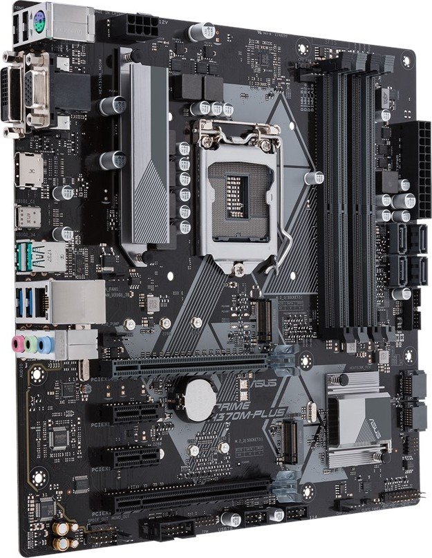 Материнская плата Asus Prime H370M-Plus s-1151 H370 купить | Elmir ...