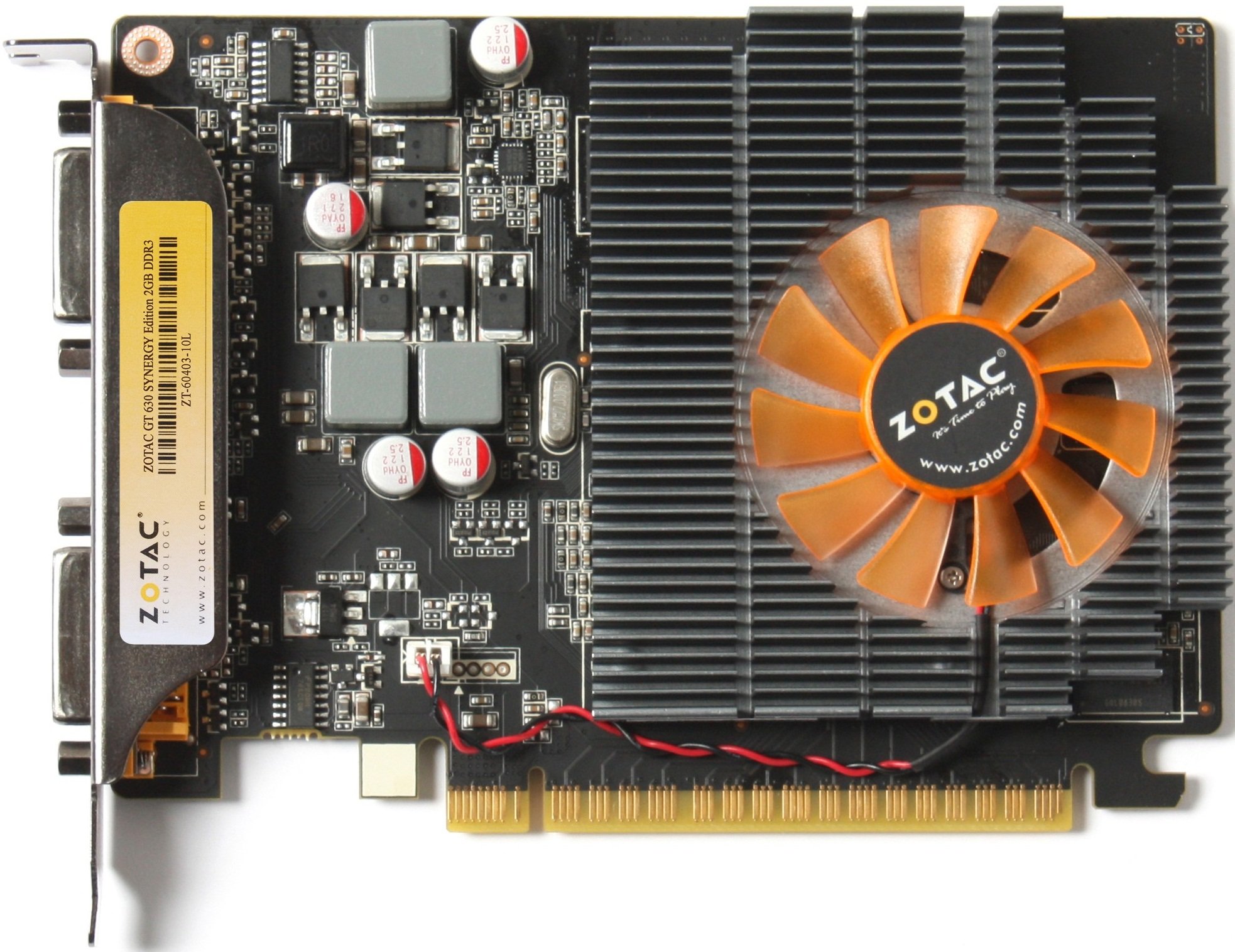 Видеокарта Zotac PCI-E GeForce GT630 2GB DDR3 (ZT-60403-10L) - купить в ...