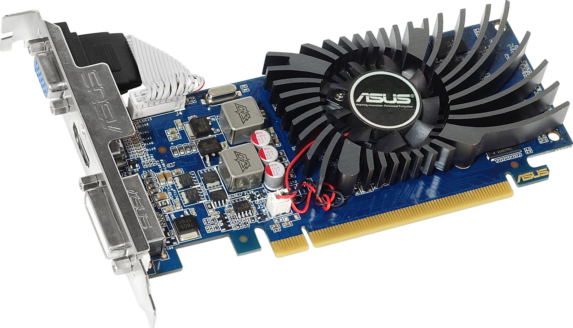 Видеокарта Asus PCI-E GeForce GT610 1GB DDR3 (GT610-1GD3-L) - купить в ...