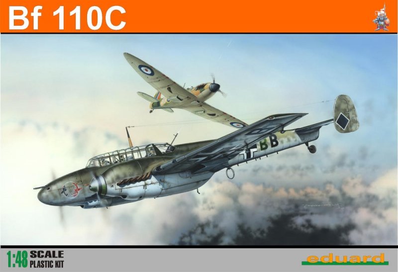 Модель Eduard Истребитель Messerschmitt Bf 110C (профессиональный набор ...