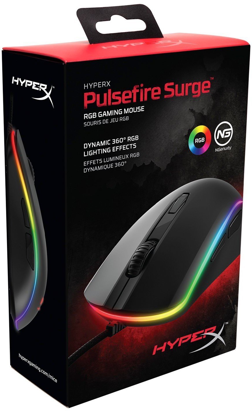 Мышь Kingston HyperX Pulsefire Surge (HX-MC002B) купить ...