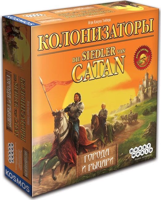 Настольная игра Игра настольная Hobby World Колонизаторы. Города и