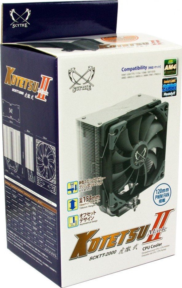 Кулер для процессора Scythe Kotetsu Mark II (SCKTT-2000) купить | ELMIR ...