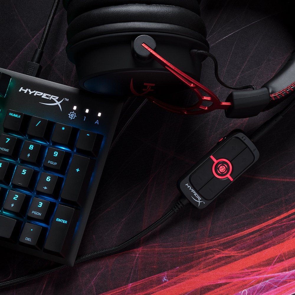 Звуковая карта USB HyperX Amp Virtual 7.1 PC/PS4 (HX-USCCAMSS-BK ...