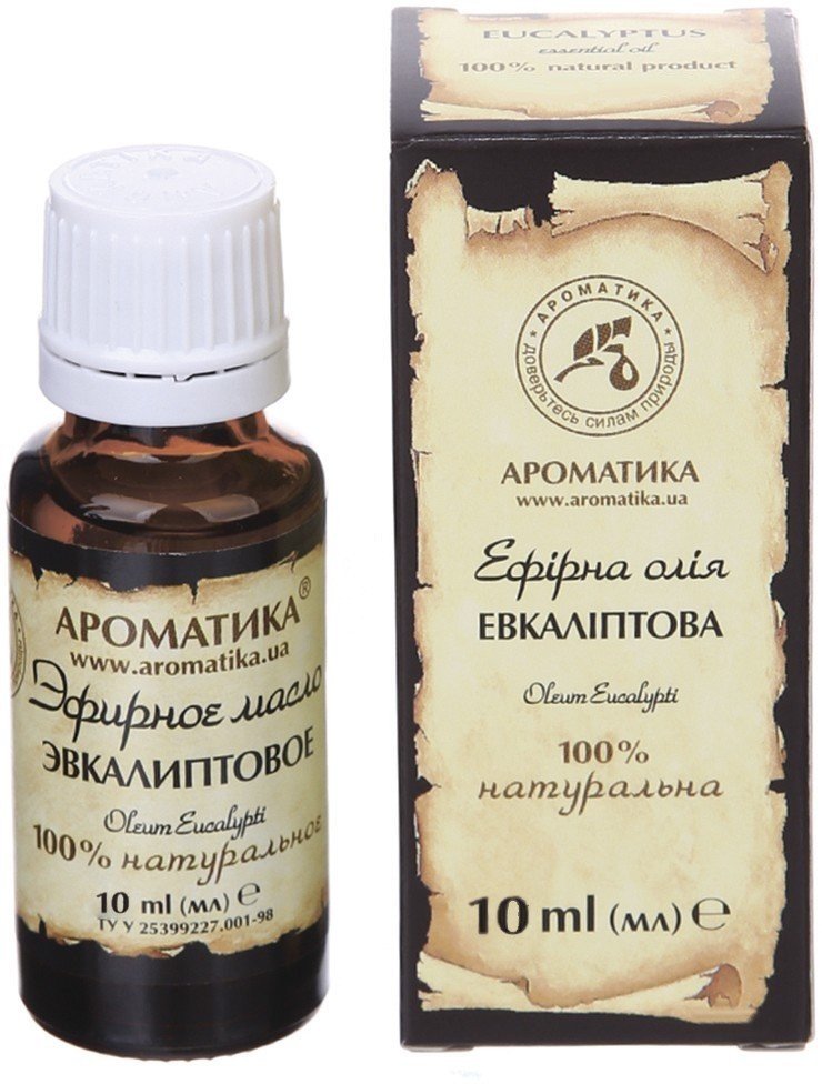 Эфирное масло Ароматика Эвкалиптовое 10 мл (4820031050494) купить ...