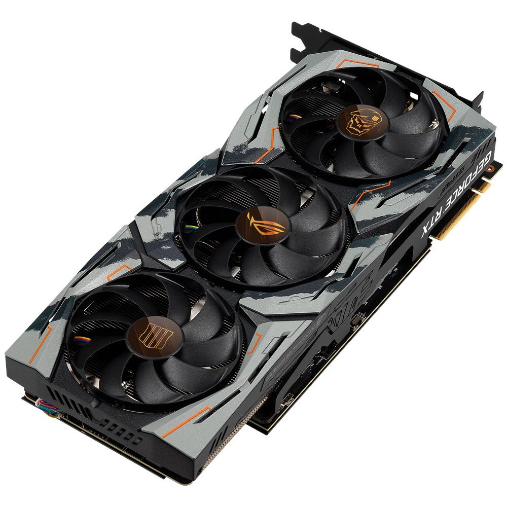 Видеокарта Asus PCI-E GeForce RTX2080 Ti 11GB DDR6 (COD-BO4-ROG-STRIX ...