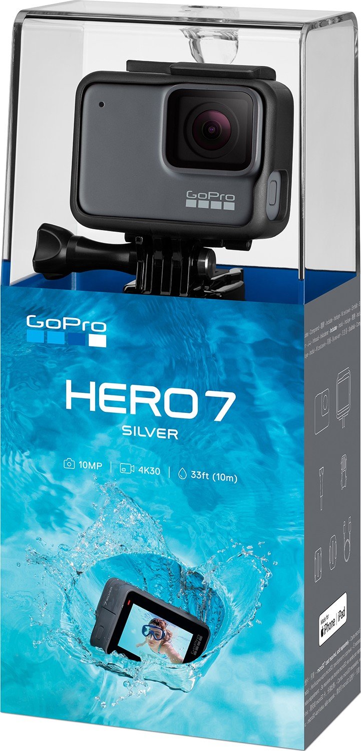 Экшн-камера GoPro Hero 7 Silver купить | ELMIR - цена, отзывы ...