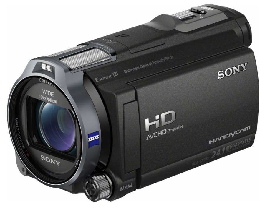 Цифровая видеокамера Sony Handycam HDR-CX740 Black купить | ELMIR ...
