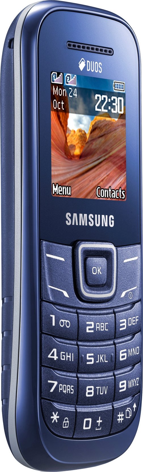 Мобильный телефон Samsung E1202 Indigo Blue (GT-E1202IBISEK) купить ...