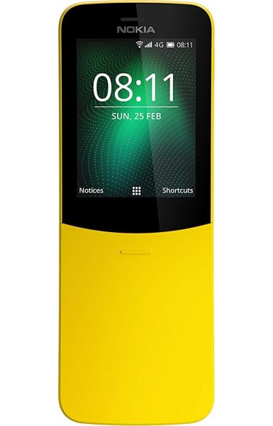 Мобильный телефон Nokia 8110 4G Dual Sim Yellow (16ARGY01A15