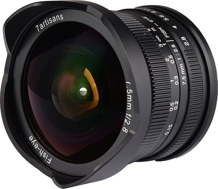 Объектив 7Artisans 7.5mm f/2.8 Fisheye Fuji X купить | ELMIR - цена ...