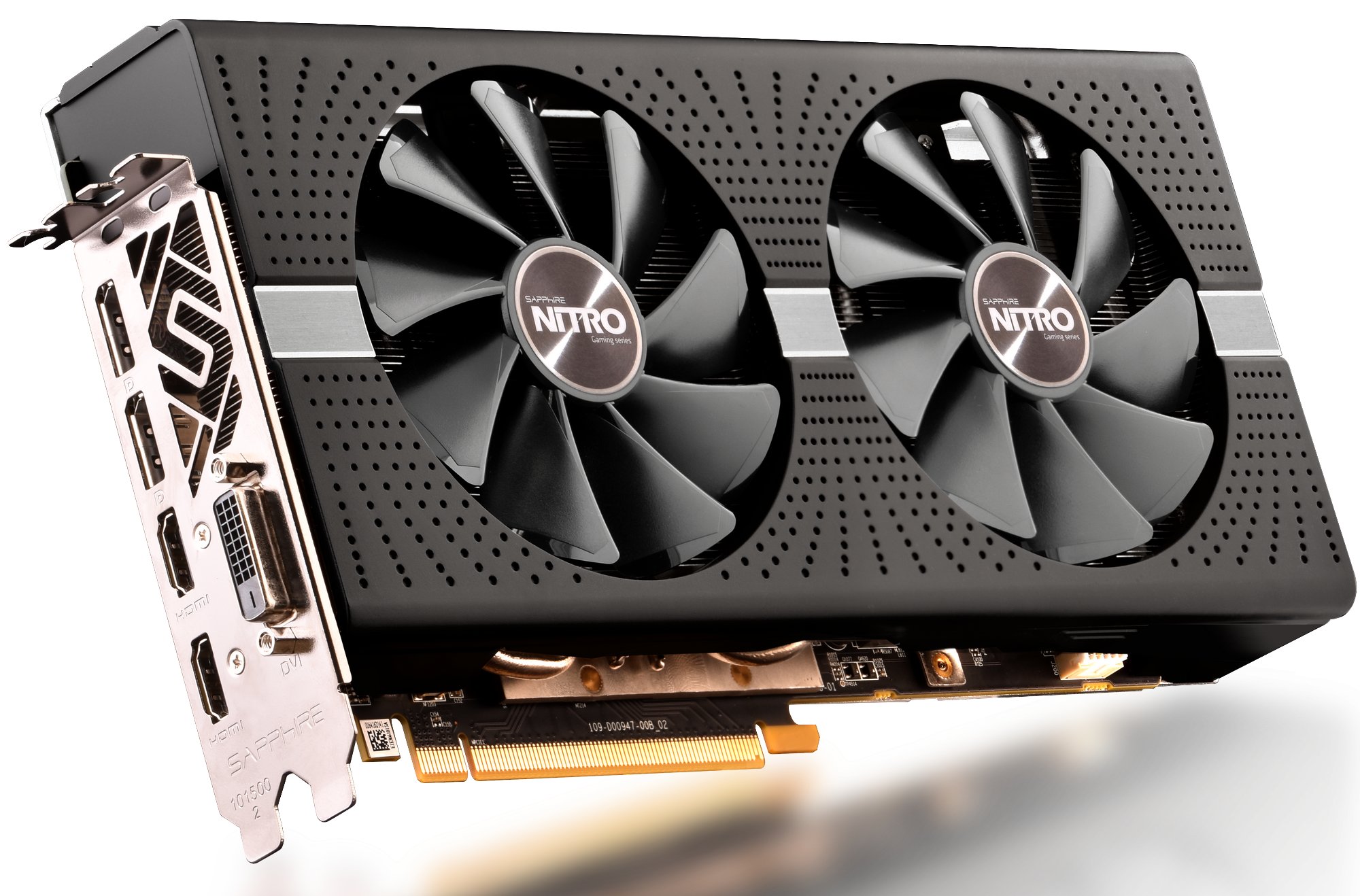 Видеокарта PCI-E Radeon RX 570 4GB DDR5 Sapphire Nitro+ (11266-15-20G ...