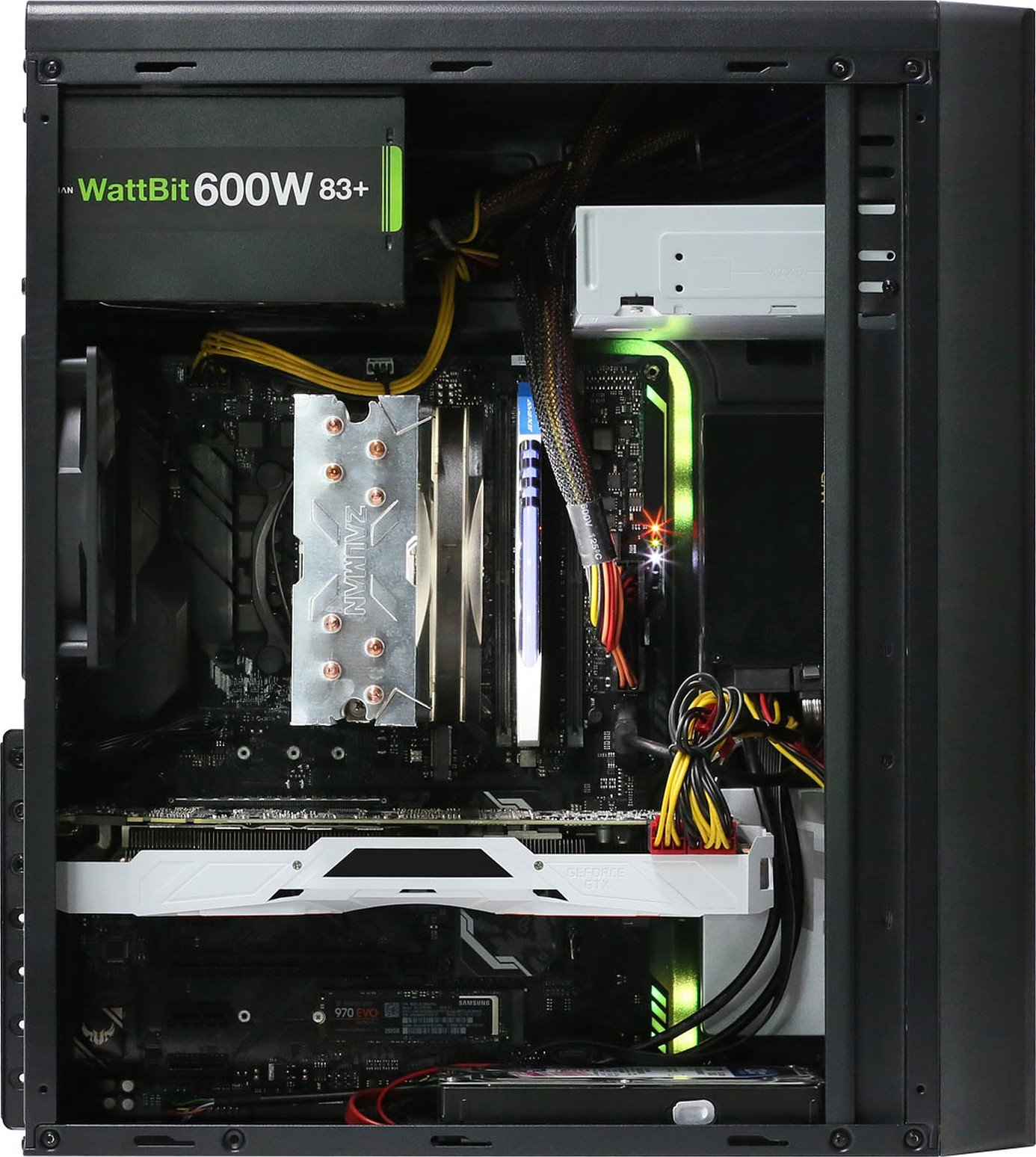 Корпус Zalman ZM-T6 (б/БП) Black купить | Elmir - цена, отзывы ...