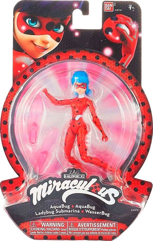 Кукла с аксессуарами Miraculous Леди Баг и Супер Кот, Аква Леди Баг ...