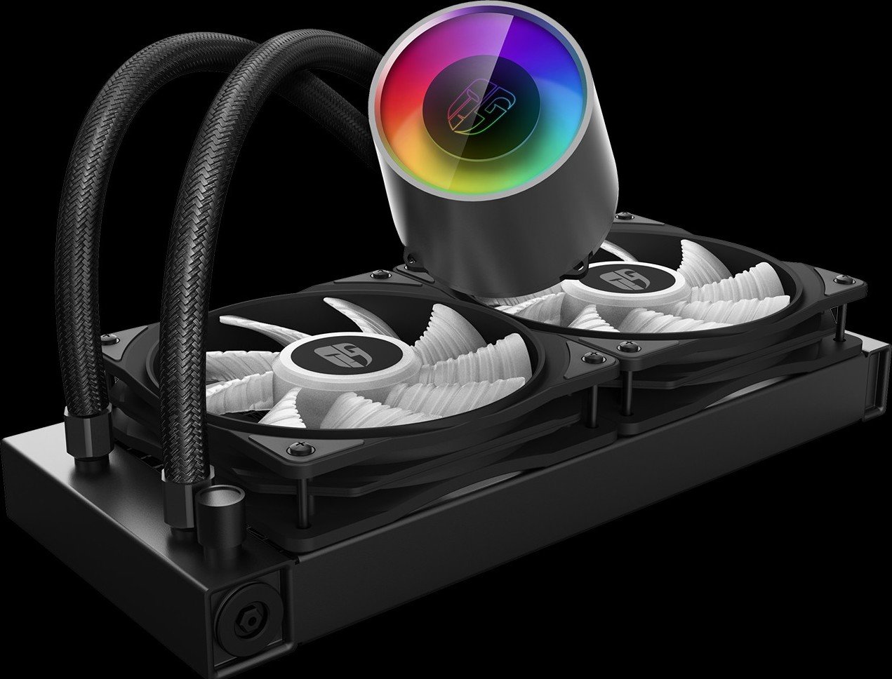 Водяное охлаждение Система водяного охлаждения DeepCool Castle 240 RGB ...