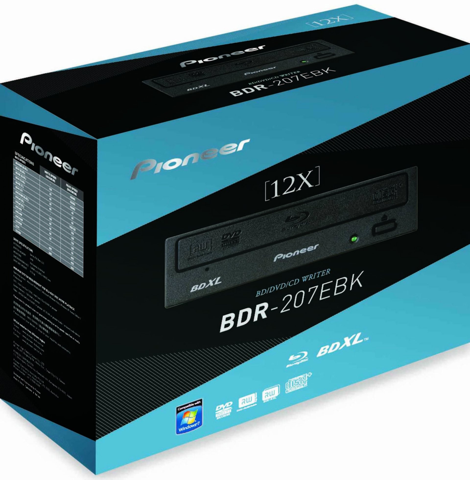 C*.様 Pioneer BDR-207JBK Blu-ray Disc Wri Pioneer BDC-207DBK