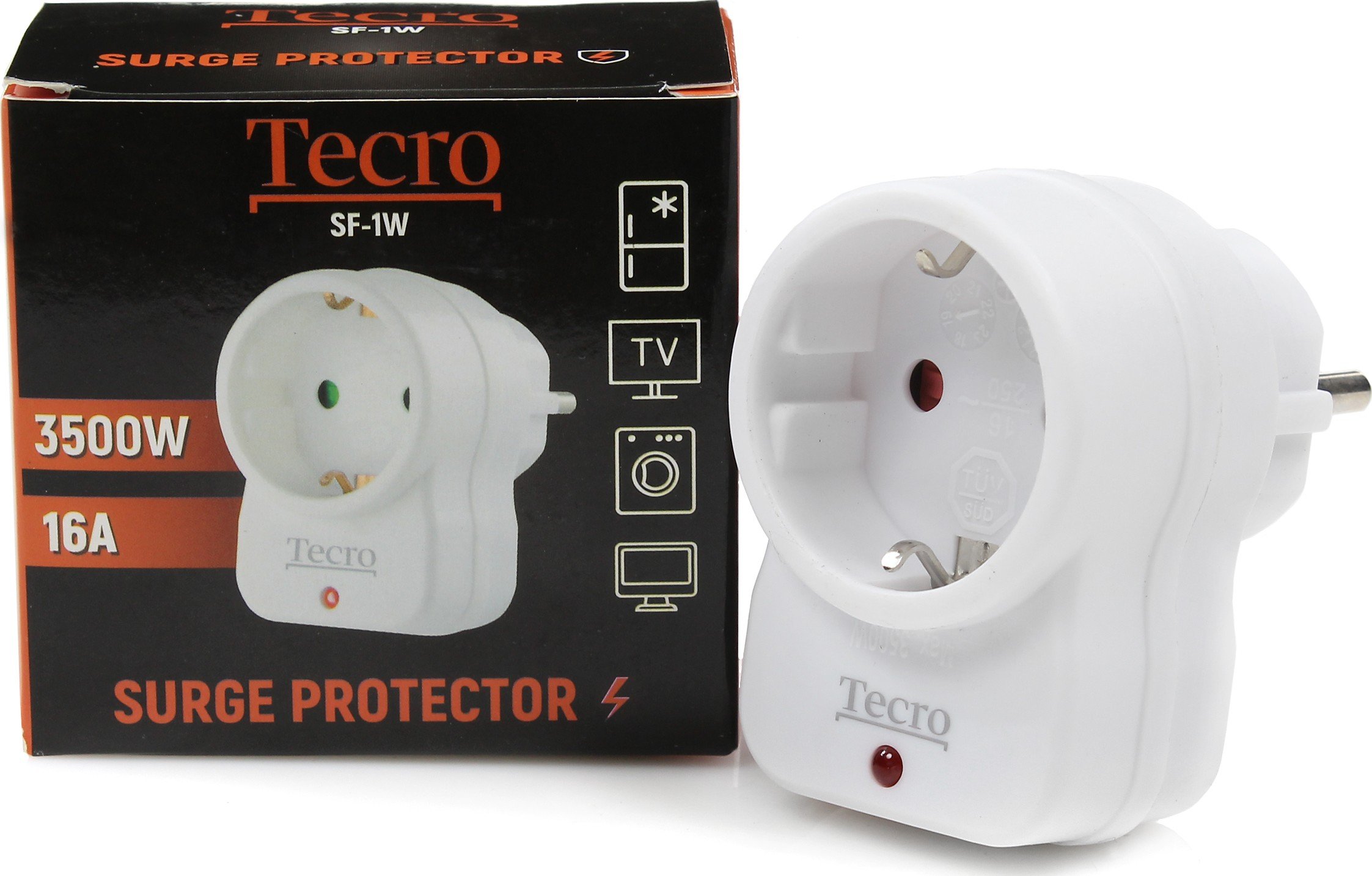 Сетевой фильтр Tecro SF-1W купить | ELMIR - цена, отзывы, характеристики