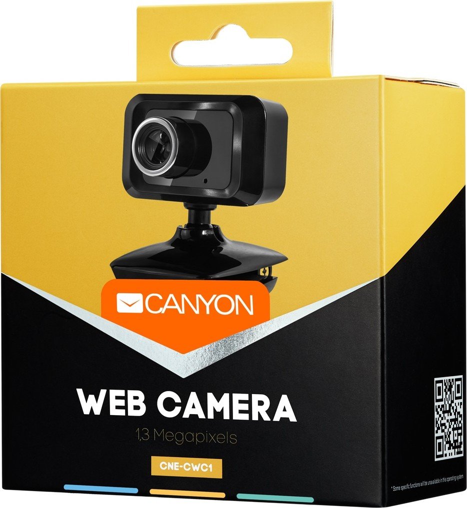 Web камера Canyon CNE-CWC1 купить | ELMIR - цена, отзывы, характеристики