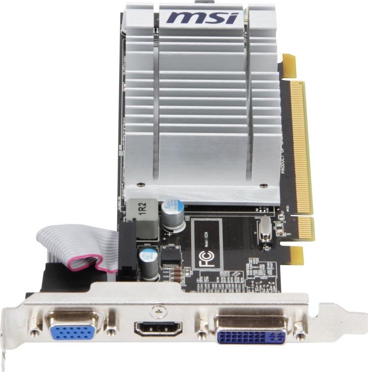 Видеокарта MSI PCI-E Radeon HD5450 1GB DDR3 (R5450-MD1GD3H/LP