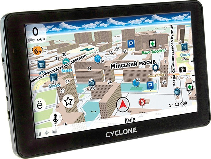 GPS навигатор Cyclone ND 700 купить | ELMIR - цена, отзывы, характеристики