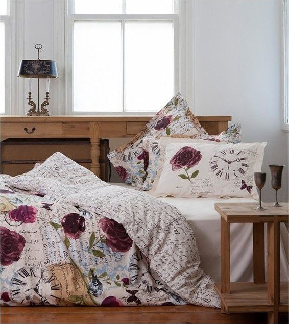 Pokryvalo S Navolochkami Karaca Home Pink Time Country 3613 Kupit Elmir Cena Otzyvy Harakteristiki