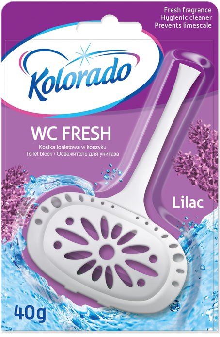 Освежитель kolorado сирень для унитаза 40г кор (5902506003354)