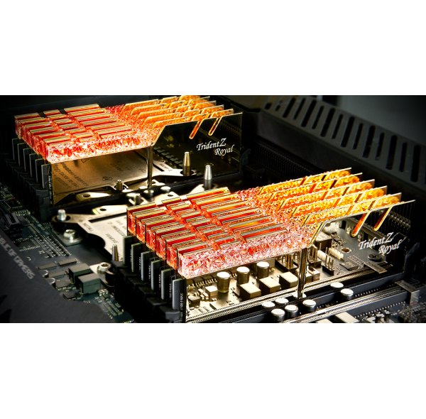 Модуль памяти G.Skill DDR4 32GB 2x16GB 3200MHz Trident Z RGB Royal