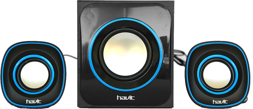 Акустическая система Havit HV-SK450 USB Black/Blue купить ELMIR