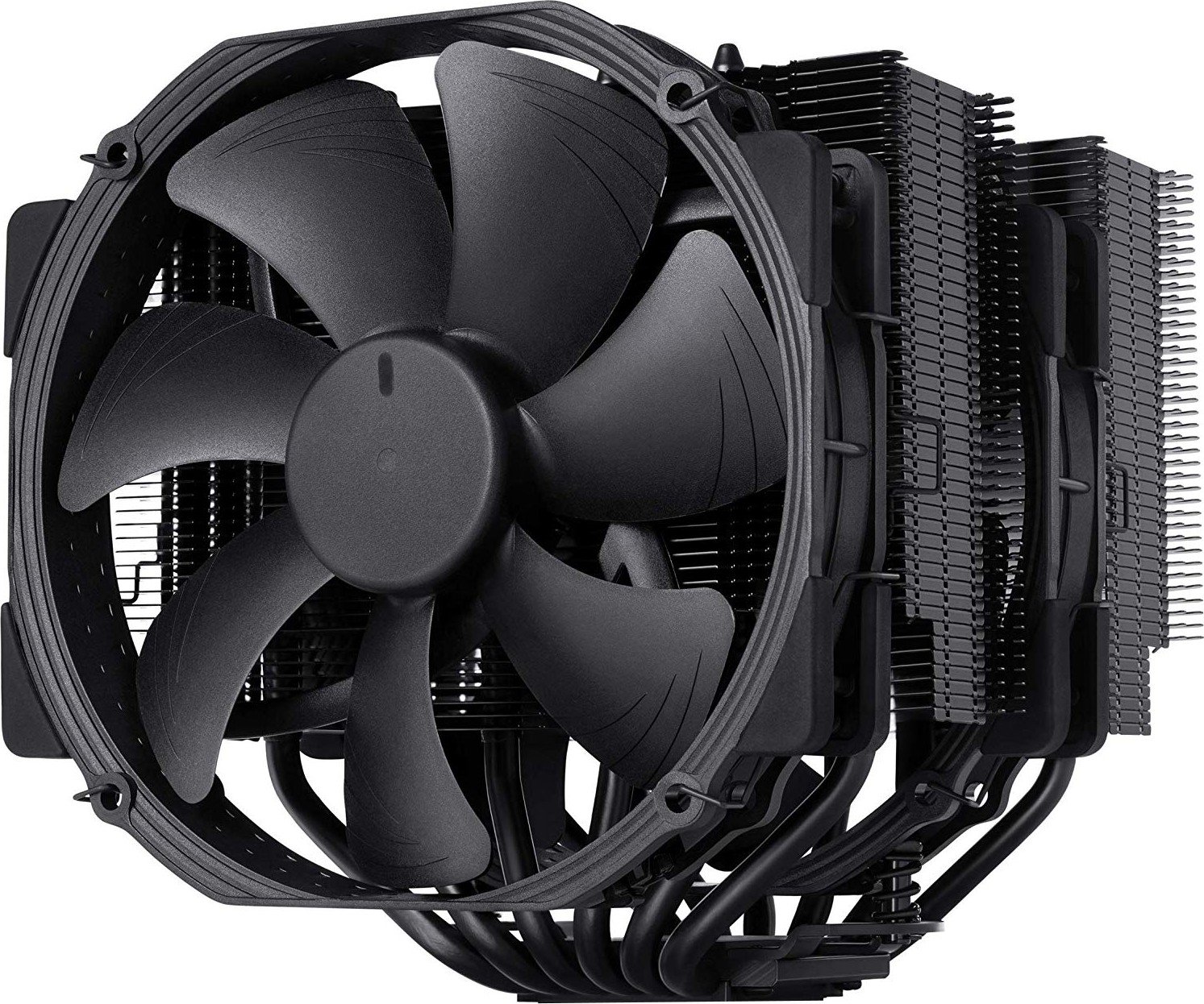 Кулер для процессора Noctua NH-D15 chromax.black купить | ELMIR - цена ...