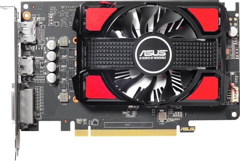 Видеокарта Asus PCI-E Radeon RX 550 4GB DDR5 (RX550-4G) Refurbished ...