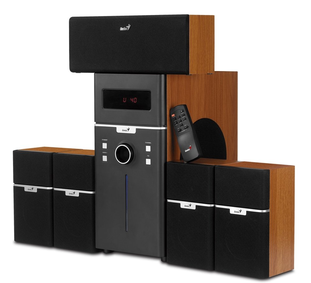 Акустическая система Genius SW-HF5.1 5100 Wood (31730894100) купить ...