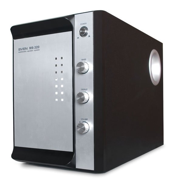 Акустическая система Sven MS-320 Black купить | ELMIR - цена, отзывы ...