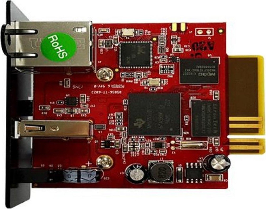 Плата PowerCom SNMP NetAgent (DY807) купить | ELMIR - цена, отзывы ...