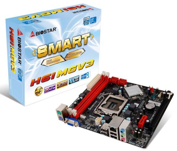 Материнская плата Biostar H61MGV3 s-1155 H61 купить | Elmir - цена ...